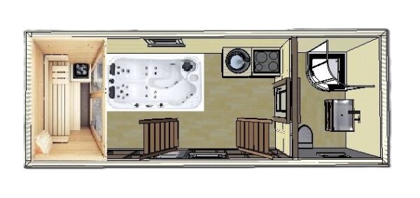 TD Wellness 67 Mobile schlüsselfertig und möbliert – Bild 10